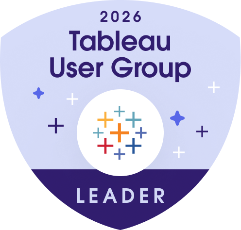 Tableau User Group Leader badge